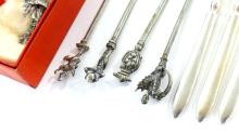 SILVER COCKTAIL SKEWERS