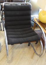 MCM CHROME ARMCHAIR