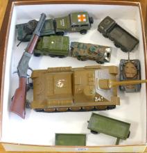 VINTAGE MILITARY TOYS