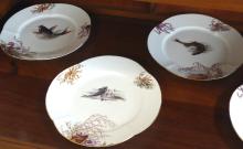 LIMOGES PORCELAIN "FISH" PLATES