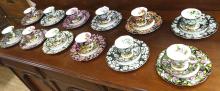 PROVINCIAL FLOWERS OF CANADA ROYAL ALBERT TRIOS SET