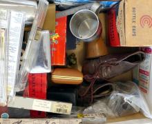 BOX LOT OF CURIOS