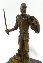 JORGE COSTA "DON QUIXOTE" BRONZE SCULPTURE