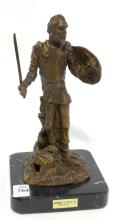 JORGE COSTA "DON QUIXOTE" BRONZE SCULPTURE