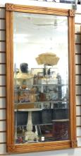 OAK FRAMED WALL MIRROR