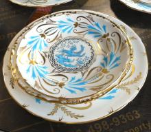 ROYAL CHELSEA "BIRD OF PARADISE" DINNERWARE