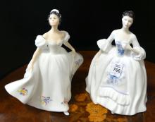 TWO ROYAL DOULTON FIGURINES