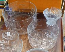 FOUR SCANDINAVIAN BOWLS AND VASE