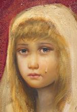 FRAMED ITALIAN PORTRAIT PAINTING