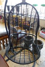 RETRO HANGING BASKET CHAIR