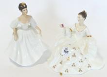 TWO ROYAL DOULTON FIGURINES
