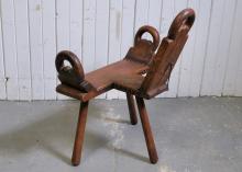 ANTIQUE FOLDING CHAIR