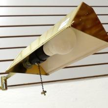 MCM BRASS READING LAMP