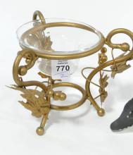 FIGURINE AND CANDLEHOLDER