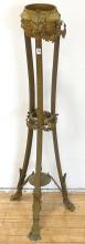 19TH CENTURY FRENCH BRASS PLANT STAND