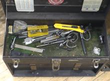 MACHINIST TOOL BOX WITH CONTENTS