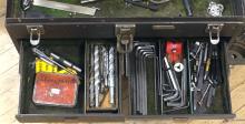 MACHINIST TOOL BOX WITH CONTENTS