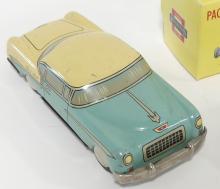 THREE TIN TOY CARS