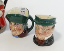 CHARACTER JUGS AND FIGURINES
