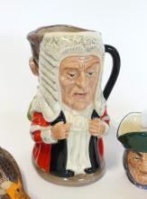 CHARACTER JUGS AND FIGURINES