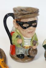 CHARACTER JUGS AND FIGURINES