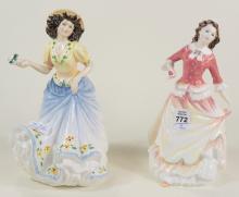 TWO ROYAL DOULTON FIGURINES