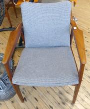 MCM TEAK ARMCHAIR