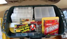 TWO TACKLE BOXES WITH CONTENTS