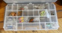 TWO TACKLE BOXES WITH CONTENTS