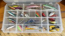 TWO TACKLE BOXES WITH CONTENTS