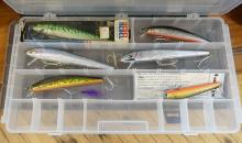 TWO TACKLE BOXES WITH CONTENTS