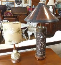 TWO TABLE LAMPS