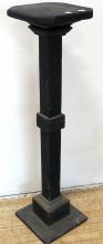 ANTIQUE PAINTED PEDESTAL