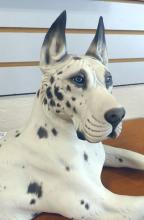 LARGE ITALIAN "GREAT DANE" FIGURINE