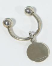 TIFFANY STERLING KEYCHAIN, PEN AND PENCIL SET