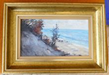 TWO SMALL OIL PAINTINGS