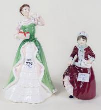 TWO ROYAL DOULTON FIGURINES