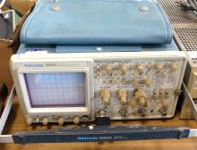 OSCILLOSCOPE, POWER SUPPLY AND SOLDERING TOOL