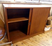 TEAK STORAGE CABINET