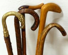 WALKING STICKS AND STAND