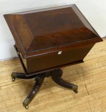 ANTIQUE PORTABLE BAR CABINET