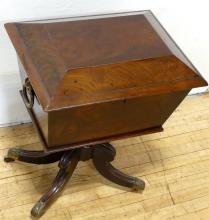 ANTIQUE PORTABLE BAR CABINET