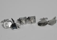 STERLING CUFFLINKS