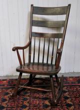 ANTIQUE ROCKING CHAIR