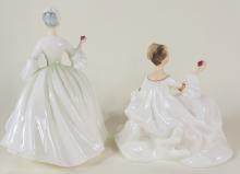 TWO ROYAL DOULTON FIGURINES