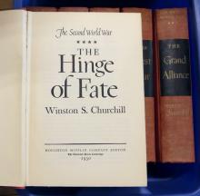 SIX-VOLUME WINSTON CHURCHILL SET