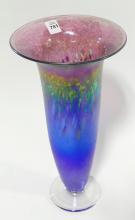 LARGE ROBERT HELD STUDIO GLASS VASE