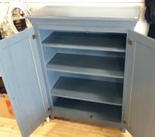 PAINTED STORAGE CABINET