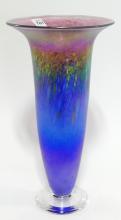 LARGE ROBERT HELD STUDIO GLASS VASE
