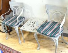 CAST ALUMINUM PATIO SET